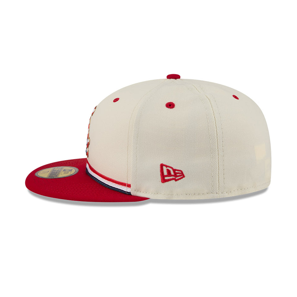 59FIFTY オンフィールド 2026 MLB 4th of July シカゴ・ホワイトソックス クロームホワイト