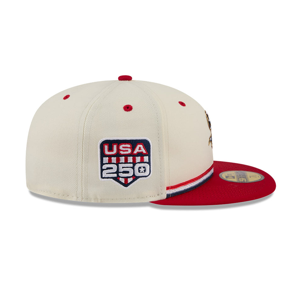 59FIFTY オンフィールド 2026 MLB 4th of July シカゴ・ホワイトソックス クロームホワイト