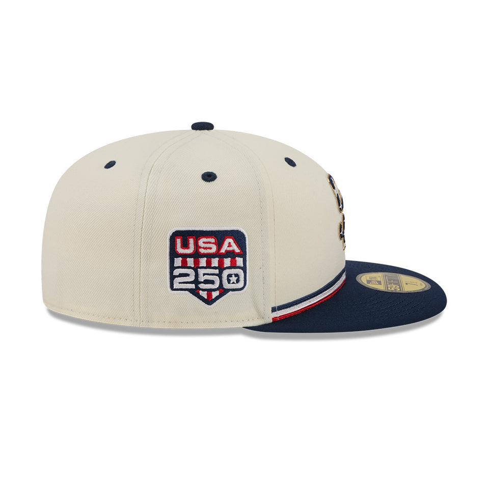 59FIFTY オンフィールド 2026 MLB 4th of July サンディエゴ・パドレス クロームホワイト