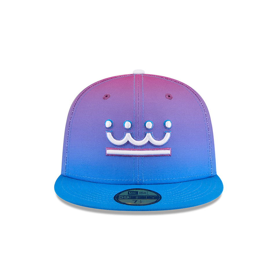 59FIFTY オンフィールド 2026 MLB City Connect カンザスシティ・ロイヤルズ パープル/スカイブルー