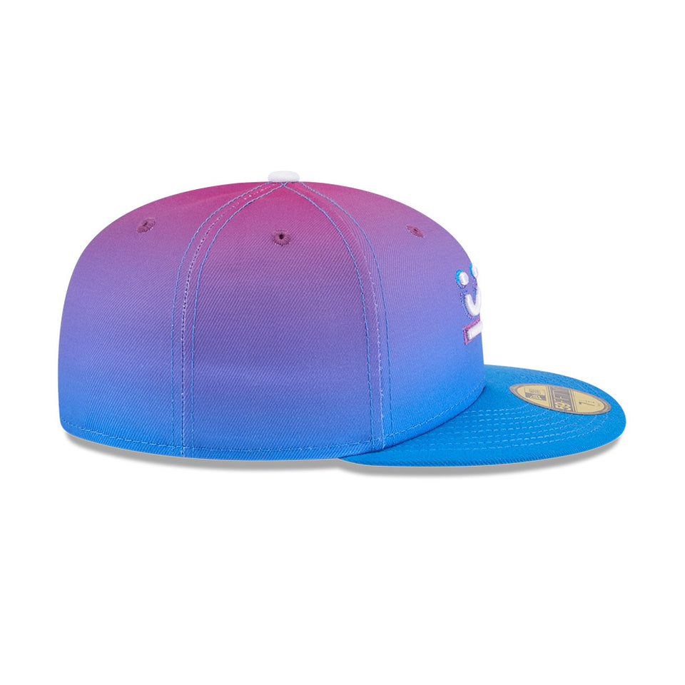 59FIFTY オンフィールド 2026 MLB City Connect カンザスシティ・ロイヤルズ パープル/スカイブルー