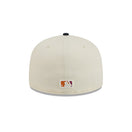 59FIFTY オンフィールド 2026 MLB City Connect サンディエゴ・パドレス クロームホワイト ネイビーバイザー
