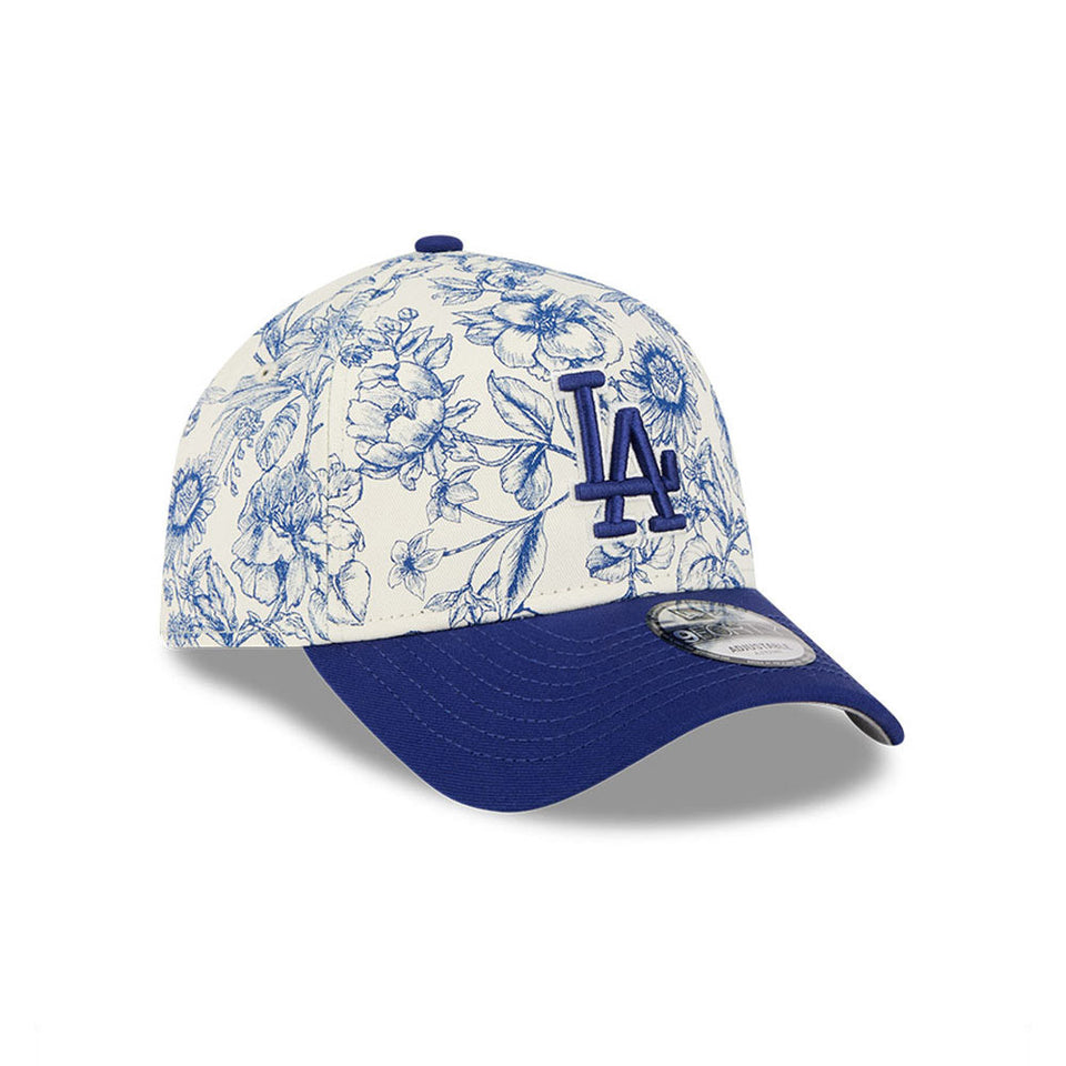 9FORTY A-Frame Spring Floral ロサンゼルス・ドジャース ダークロイヤル