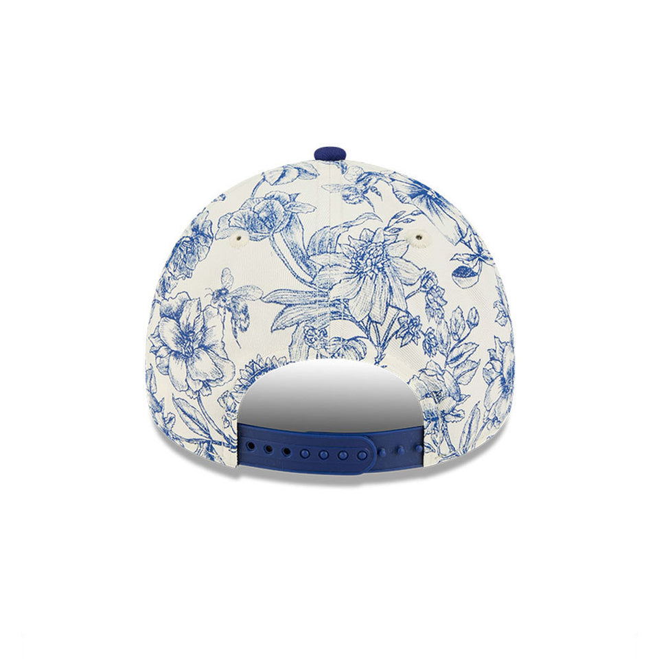 9FORTY A-Frame Spring Floral ロサンゼルス・ドジャース ダークロイヤル