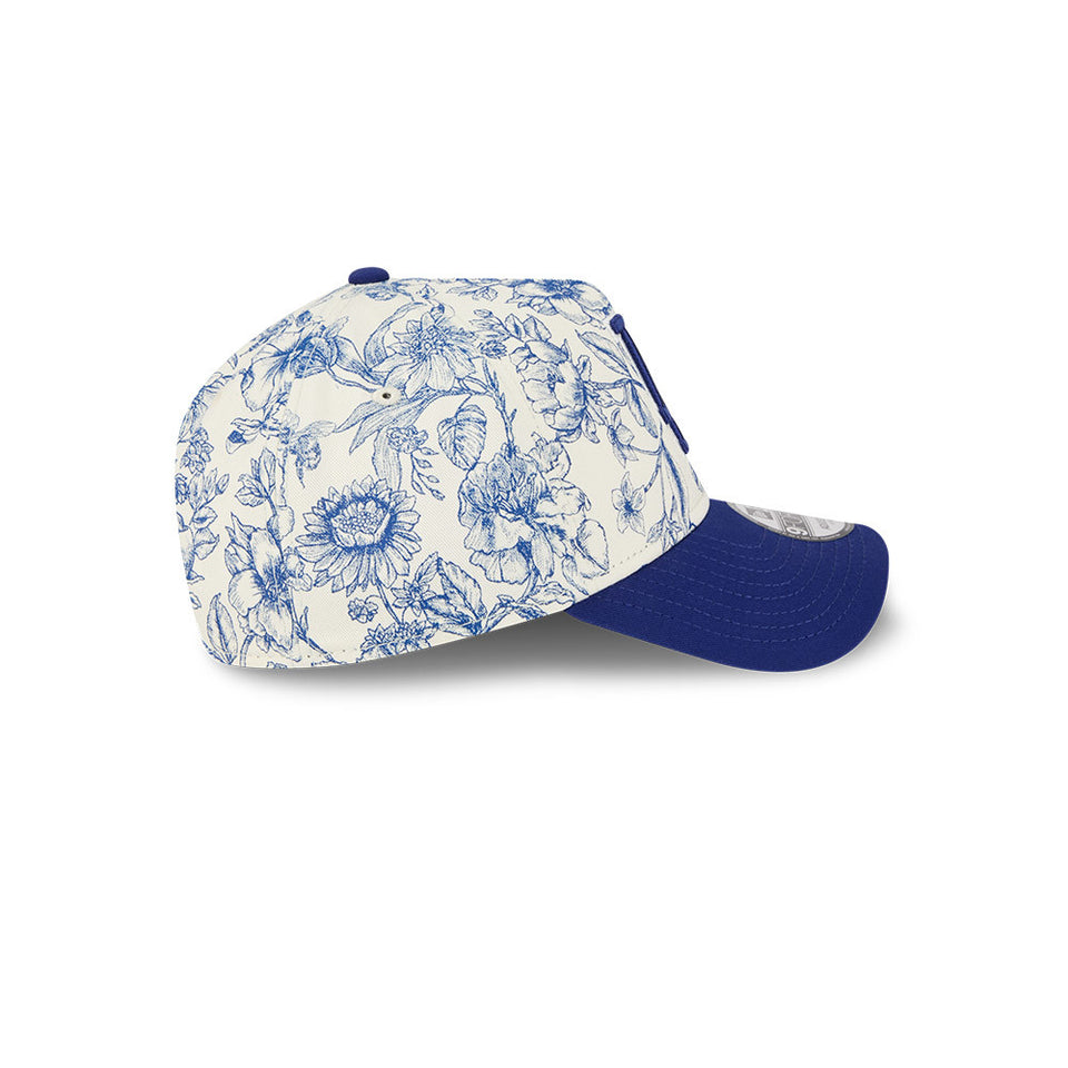 9FORTY A-Frame Spring Floral ロサンゼルス・ドジャース ダークロイヤル