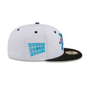 59FIFTY Dexter's Laboratory Genius At Work ホワイト ブラックバイザー