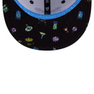 59FIFTY Dexter's Laboratory Genius At Work ホワイト ブラックバイザー