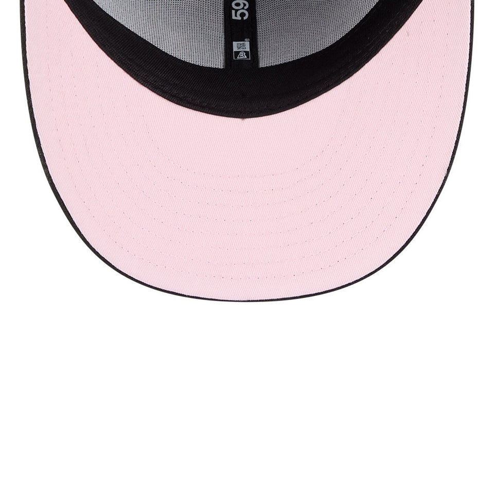 59FIFTY The Fairly OddParents Logo ブラック ピンクアンダーバイザー