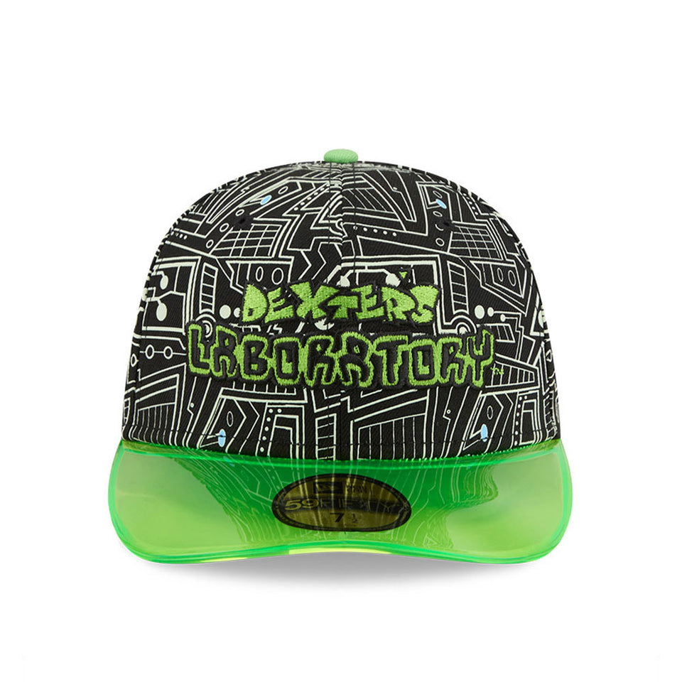 59FIFTY Dexter's Laboratory All Over Print ライトグリーン