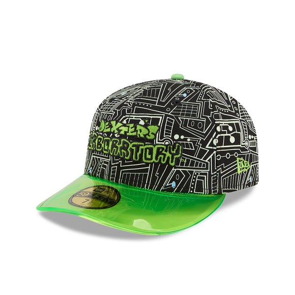 59FIFTY Dexter's Laboratory All Over Print ライトグリーン