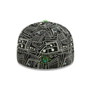 59FIFTY Dexter's Laboratory All Over Print ライトグリーンプラスチックバイザー