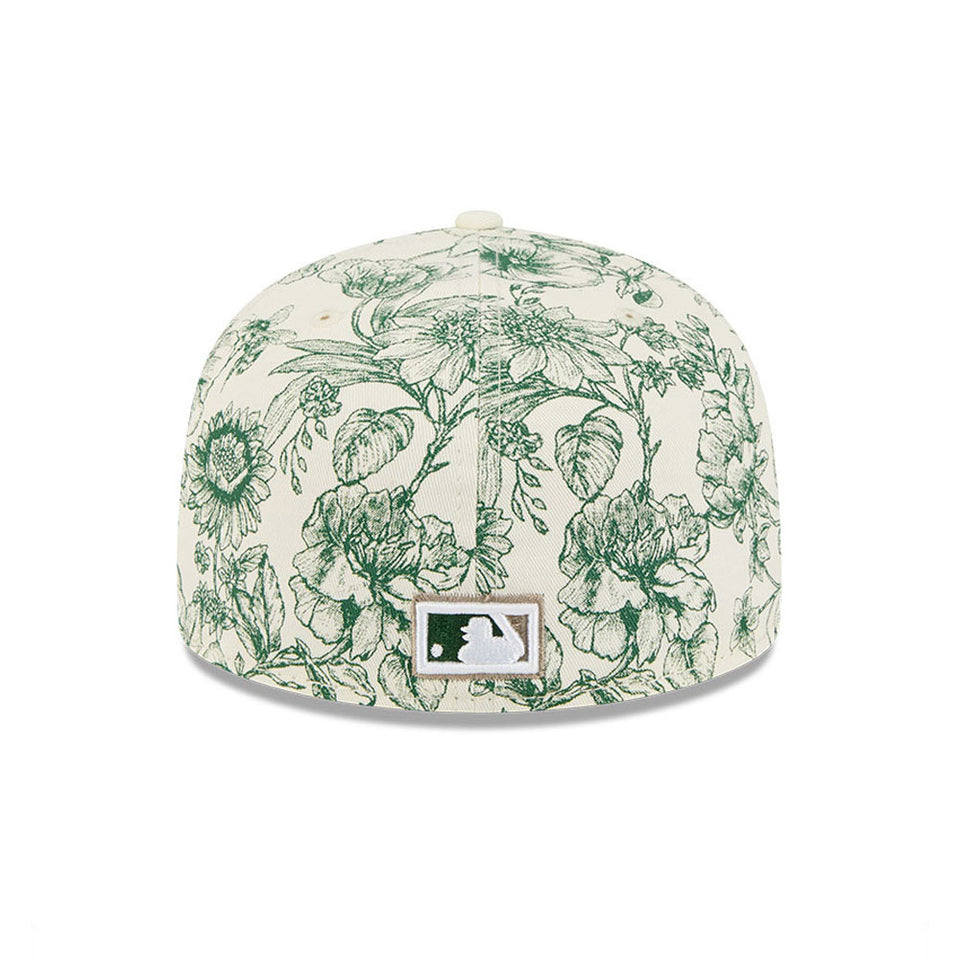 59FIFTY Spring Floral ニューヨーク・ヤンキース クーパーズタウン クロームホワイト