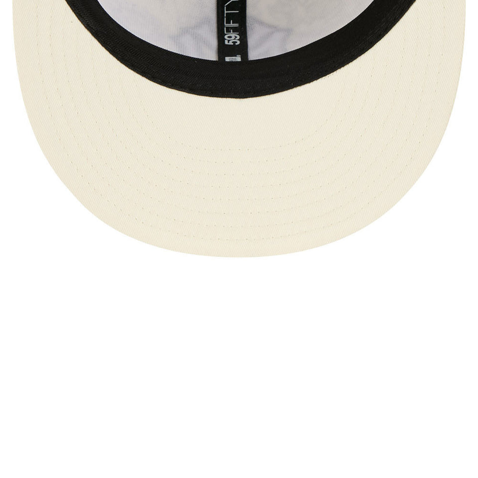 59FIFTY Spring Floral ニューヨーク・ヤンキース クーパーズタウン クロームホワイト