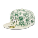 59FIFTY Spring Floral ロサンゼルス・ドジャース クロームホワイト