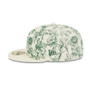 59FIFTY Spring Floral ロサンゼルス・ドジャース クロームホワイト