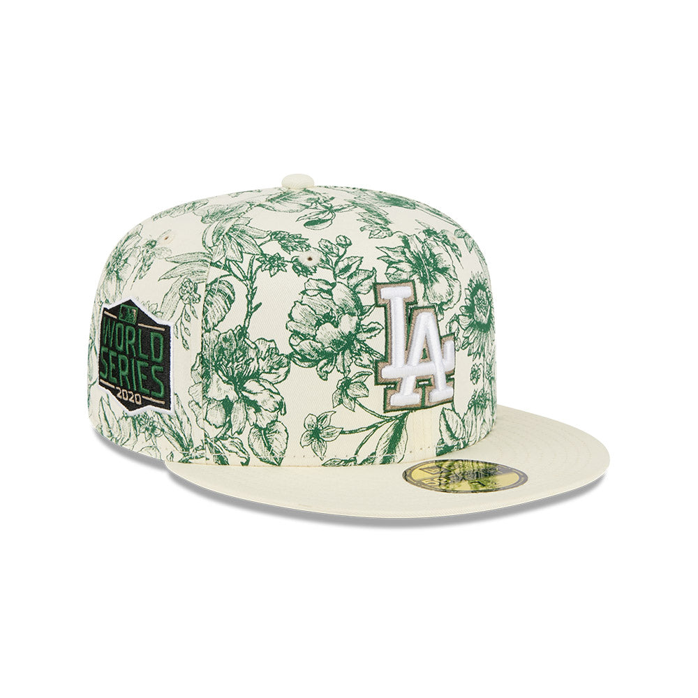 59FIFTY Spring Floral ロサンゼルス・ドジャース クロームホワイト