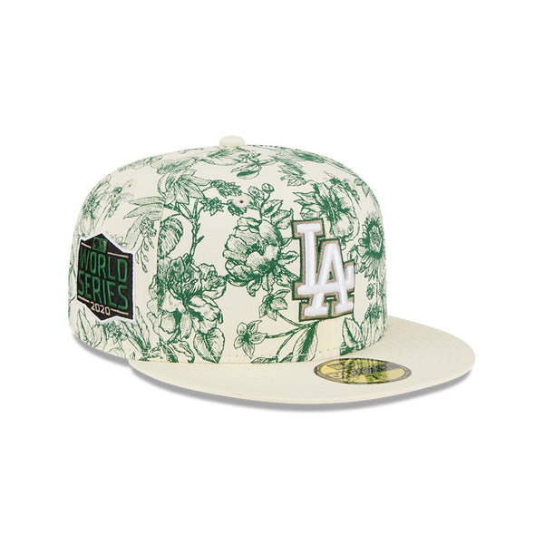 59FIFTY Spring Floral ロサンゼルス・ドジャース クロームホワイト