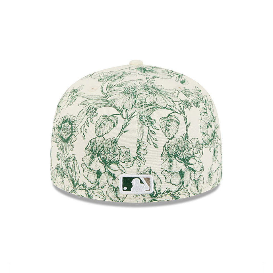 59FIFTY Spring Floral ロサンゼルス・ドジャース クロームホワイト