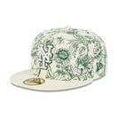 59FIFTY Spring Floral ニューヨーク・メッツ クロームホワイト