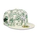 59FIFTY Spring Floral ニューヨーク・メッツ クロームホワイト