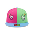59FIFTY The Fairly OddParents ピンク/ライトグリーン ライトブルーバイザー