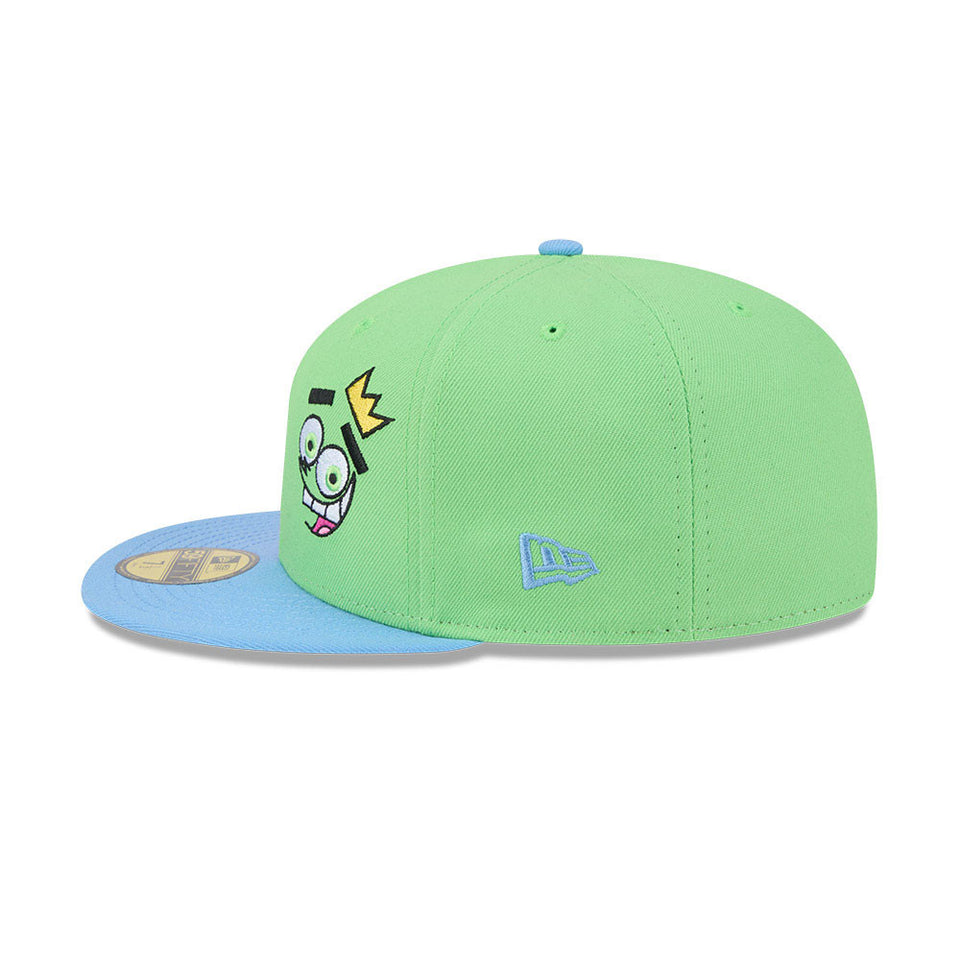 59FIFTY The Fairly OddParents ピンク/ライトグリーン ライトブルーバイザー