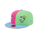 59FIFTY The Fairly OddParents ピンク/ライトグリーン ライトブルーバイザー