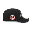 59FIFTY Dexter's Laboratory Dee Dee ブラック ライトグリーンアンダーバイザー