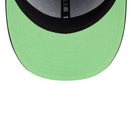 59FIFTY Dexter's Laboratory Dee Dee ブラック ライトグリーンアンダーバイザー