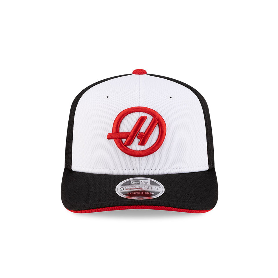 9SEVENTY ストレッチスナップ TGR・HAAS F1 Team TGR・ハース F1 チーム ホワイト/ブラック