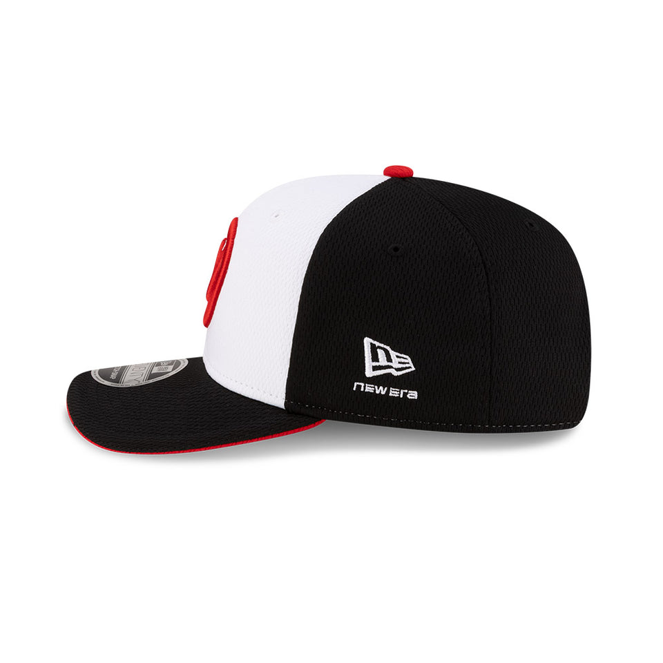 9SEVENTY ストレッチスナップ TGR・HAAS F1 Team TGR・ハース F1 チーム ホワイト/ブラック