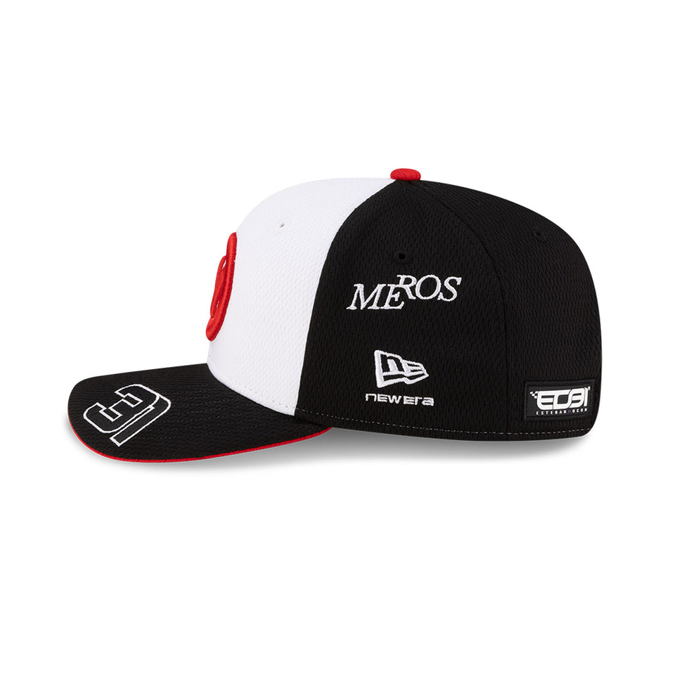 9SEVENTY ストレッチスナップ TGR・HAAS F1 Team TGR・ハース F1 チーム Esteban Ocon 31 ホワイト/ブラック