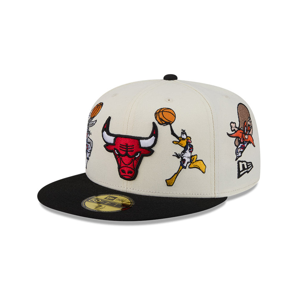 59FIFTY Space Jam スペース・ジャム シカゴ・ブルズ Tune Squad ホワイト/ブラック