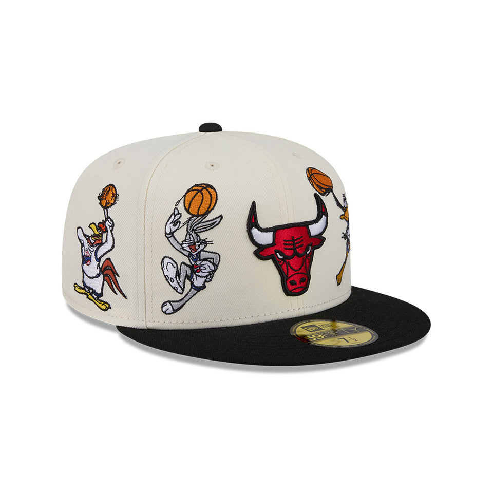 59FIFTY Space Jam スペース・ジャム シカゴ・ブルズ Tune Squad ホワイト/ブラック