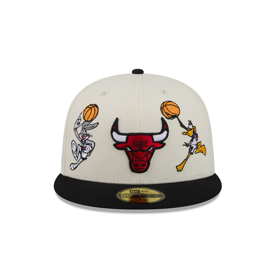 59FIFTY Space Jam スペース・ジャム シカゴ・ブルズ Tune Squad ホワイト/ブラック