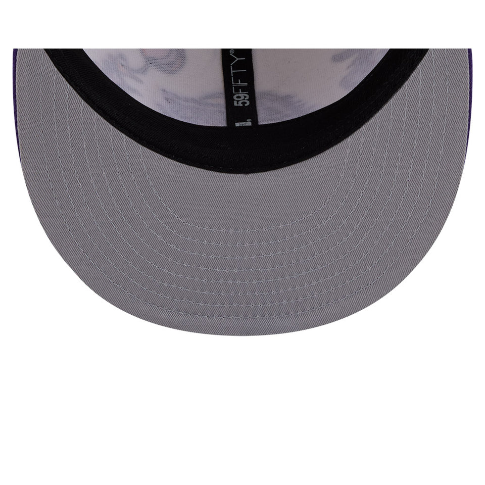 59FIFTY Space Jam スペース・ジャム ロサンゼルス・レイカーズ Tune Squad ホワイト/パープル