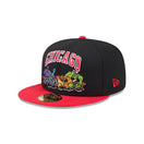 59FIFTY Space Jam スペース・ジャム シカゴ・ブルズ Monstars ブラック/スカーレット