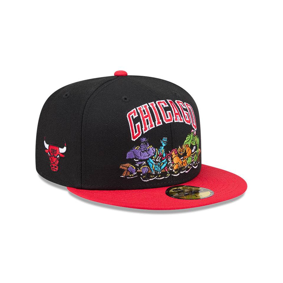 59FIFTY Space Jam スペース・ジャム シカゴ・ブルズ Monstars ブラック/スカーレット
