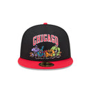 59FIFTY Space Jam スペース・ジャム シカゴ・ブルズ Monstars ブラック/スカーレット