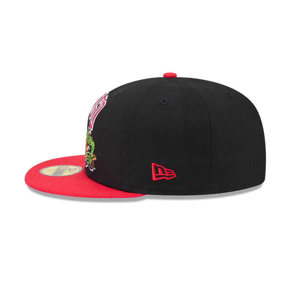 59FIFTY Space Jam スペース・ジャム シカゴ・ブルズ Monstars ブラック/スカーレット