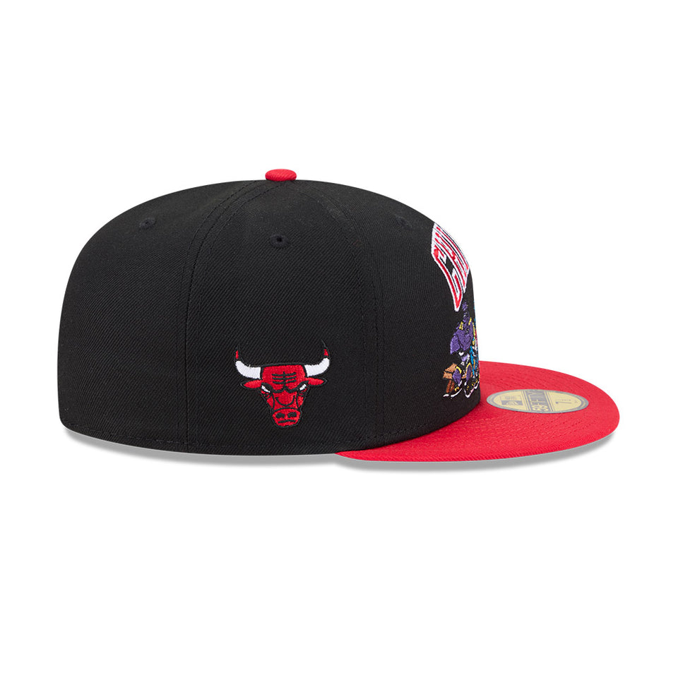 59FIFTY Space Jam スペース・ジャム シカゴ・ブルズ Monstars ブラック/スカーレット