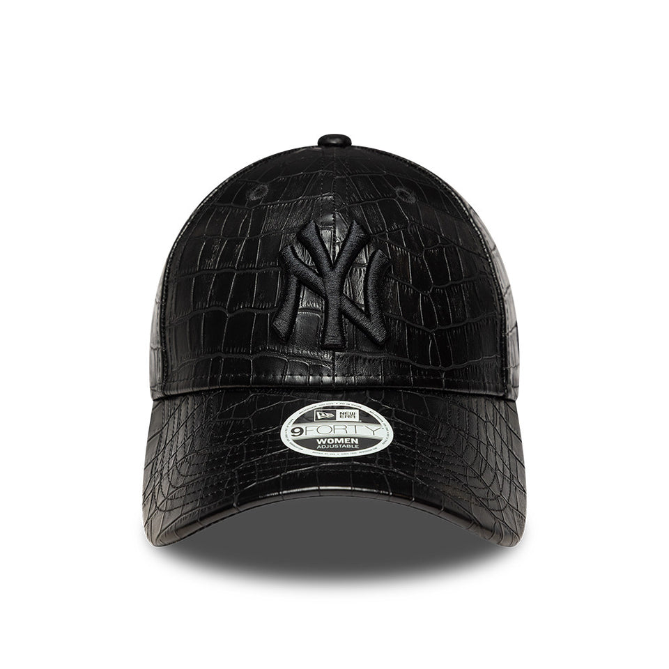 Women's 9FORTY Pattern PU ニューヨーク・ヤンキース ブラック