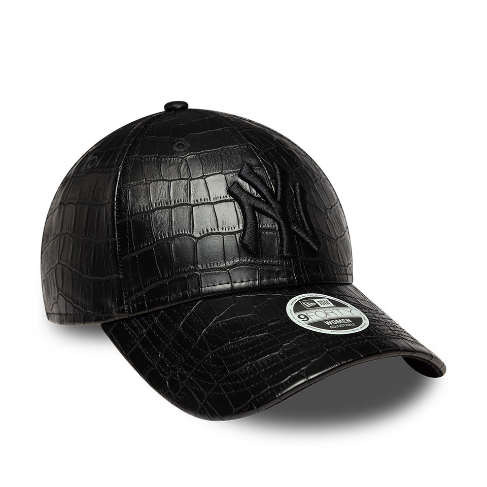 Women's 9FORTY Pattern PU ニューヨーク・ヤンキース ブラック