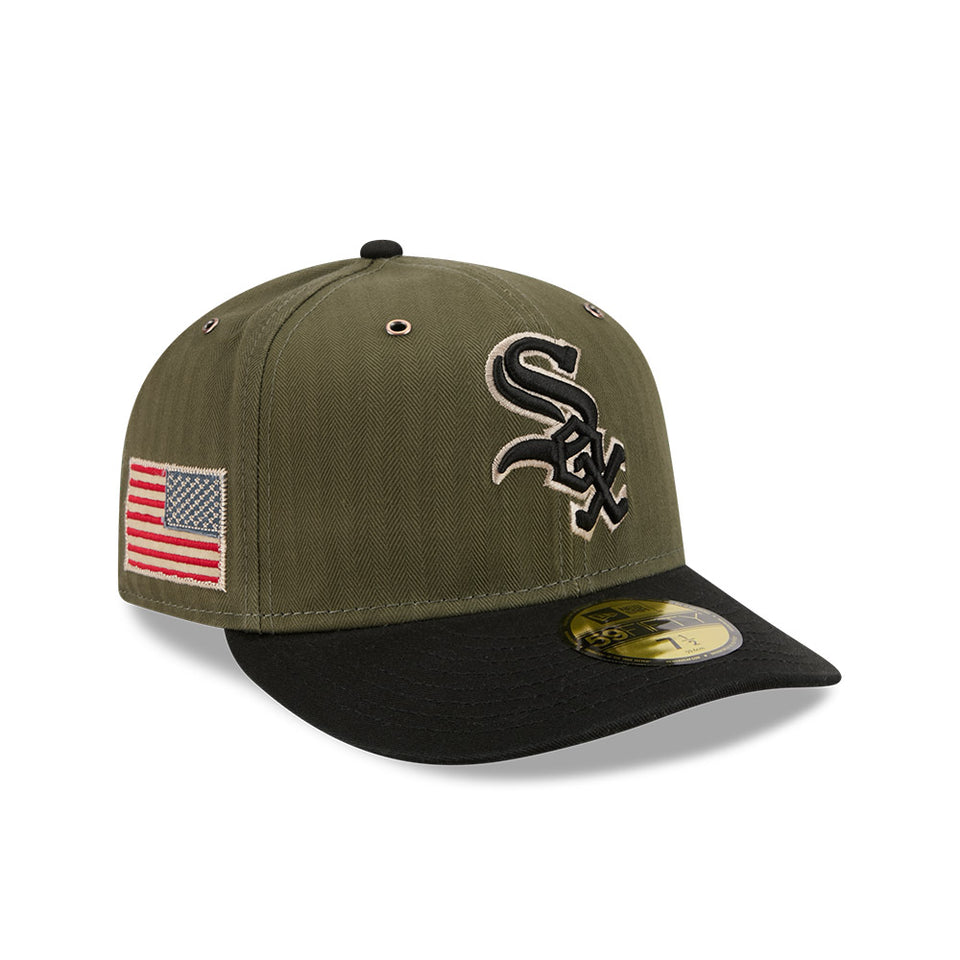PC 59FIFTY American Herringbone シカゴ・ホワイトソックス ブラックバイザー