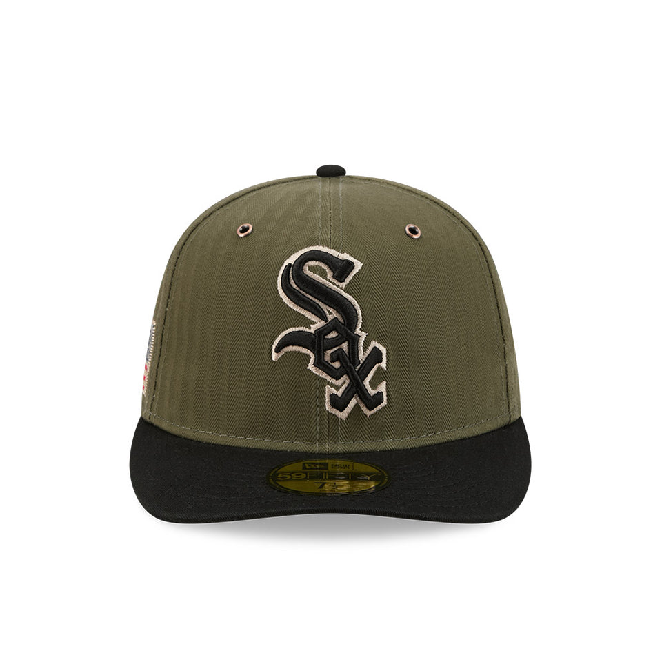 PC 59FIFTY American Herringbone シカゴ・ホワイトソックス ブラックバイザー