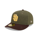 PC 59FIFTY American Herringbone サンディエゴ・パドレス オリーブ ブラウンバイザー