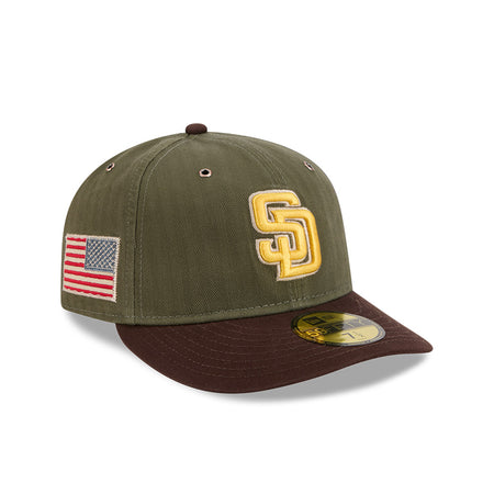 PC 59FIFTY American Herringbone サンディエゴ・パドレス オリーブ