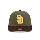 PC 59FIFTY American Herringbone サンディエゴ・パドレス オリーブ ブラウンバイザー