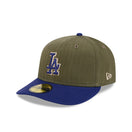 PC 59FIFTY American Herringbone ロサンゼルス・ドジャース ダークロイヤルバイザー