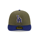 PC 59FIFTY American Herringbone ロサンゼルス・ドジャース ダークロイヤルバイザー